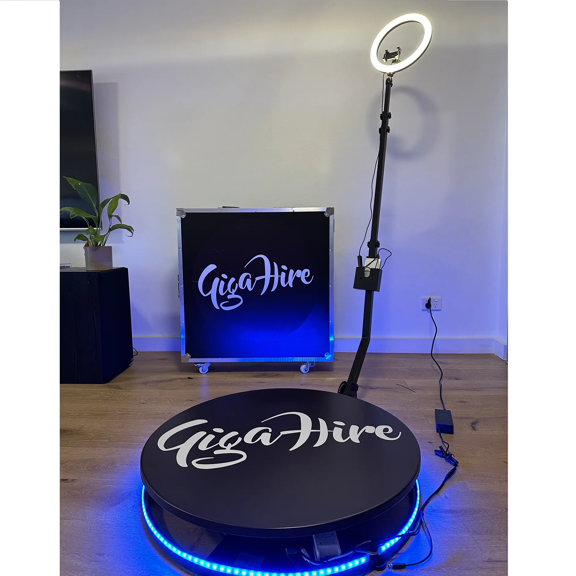 safety design 80 cm 360 photo booth led after pay telescopic patent photobooth 360 degree slow motion 360photo booth