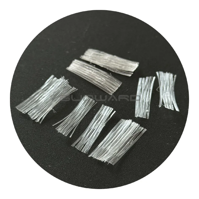 Polypropylene Staple Pp Fiber 3mm 6mm 9mm Polypropylene Fiber Additives