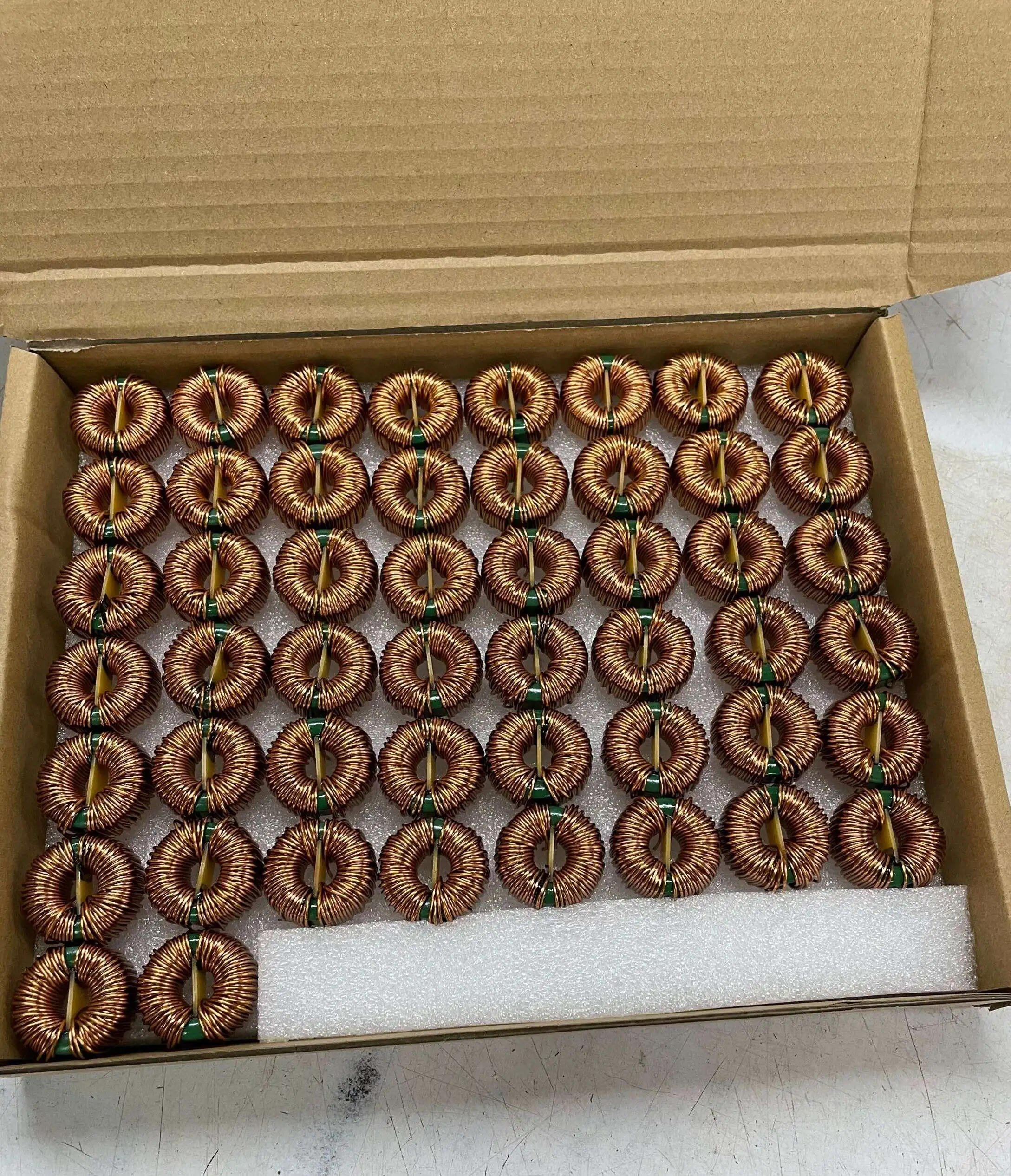 factory price Free Sample customization OEM ODM T56X28X28 50A Inverter Toroidal Oversized PFC Choke Silicon Iron Inductor