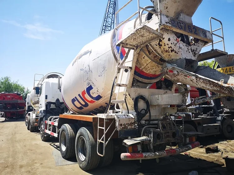 Used Concrete Mixer Truck HINO/Fuso/Isuzu/Nissan/Mitsubishi/Zoomlion mixer truck for sale