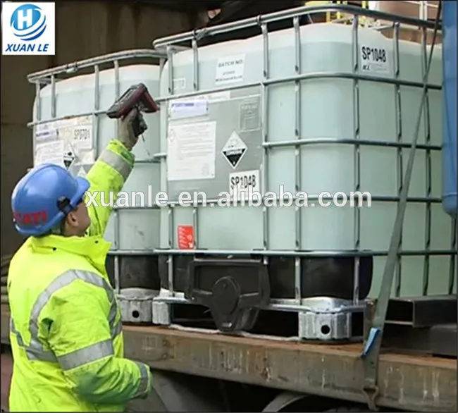 Poly used plastic ibc tank container tote 1000l with steel cage