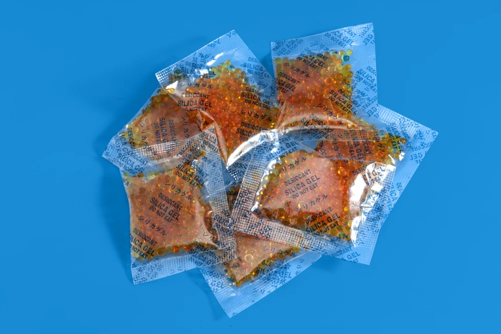 MINGHUI 5g Static Drying RoHS Reach DMF Standard Desiccant Silica Gel Desiccant Silica Gel Bag