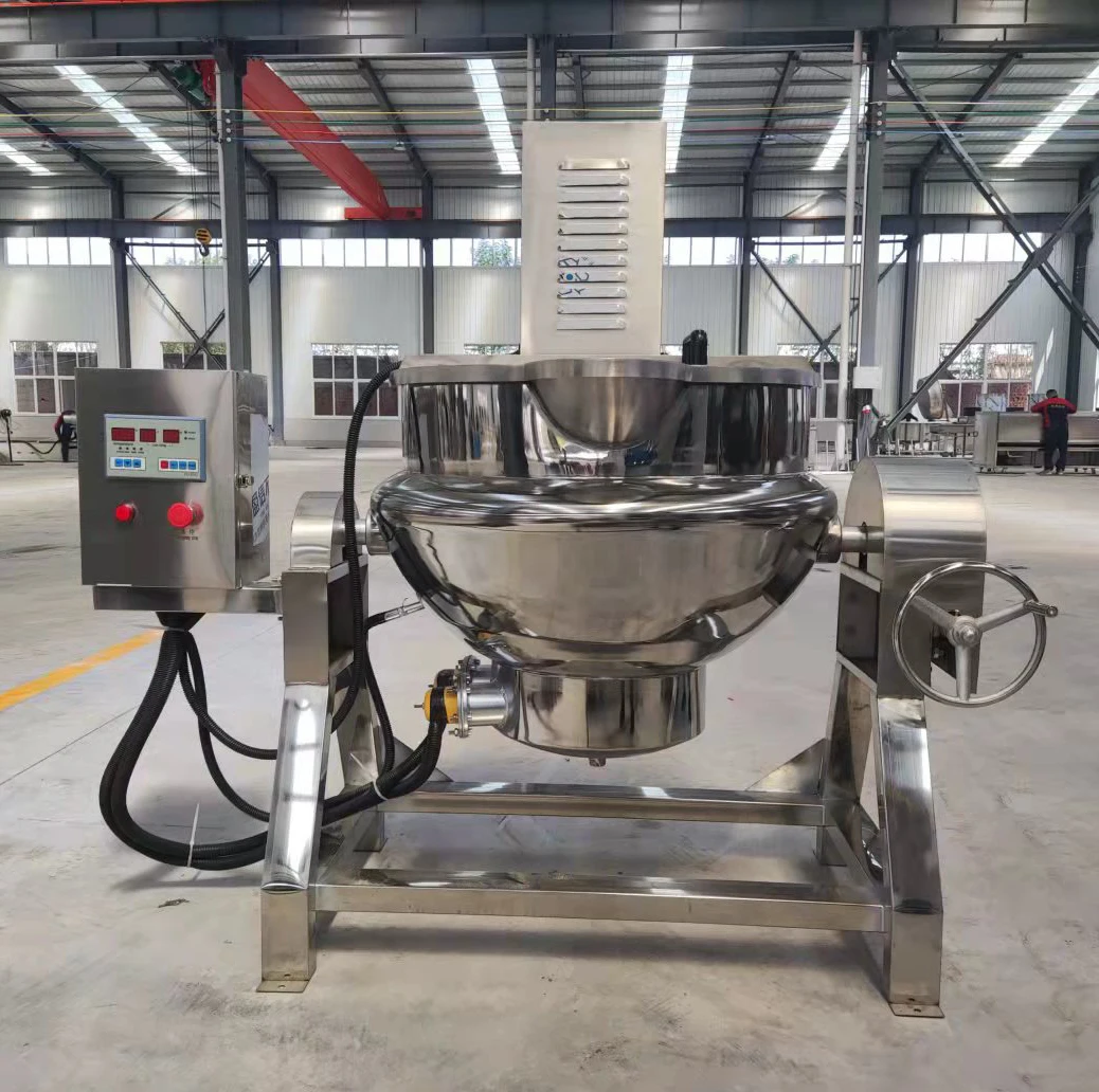 Chili Sauce Jacketed Pot /Jam Making Production Line For Sale