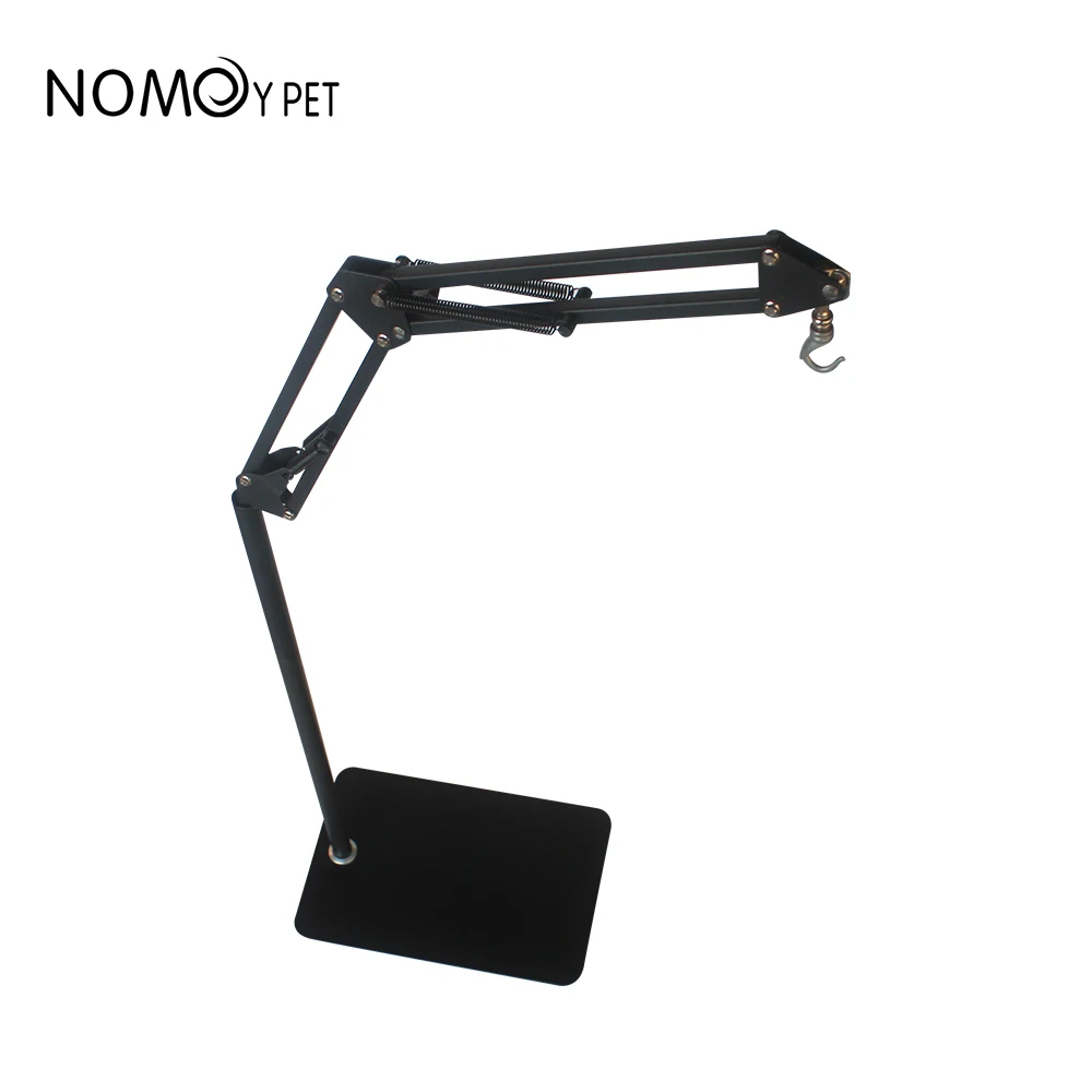 NOMOY PET Adjustable Swing Arm Terrarium Stand Reptile Plant Light Fixture Lamp HolderReptile Heat Lamp Floor Light Stand