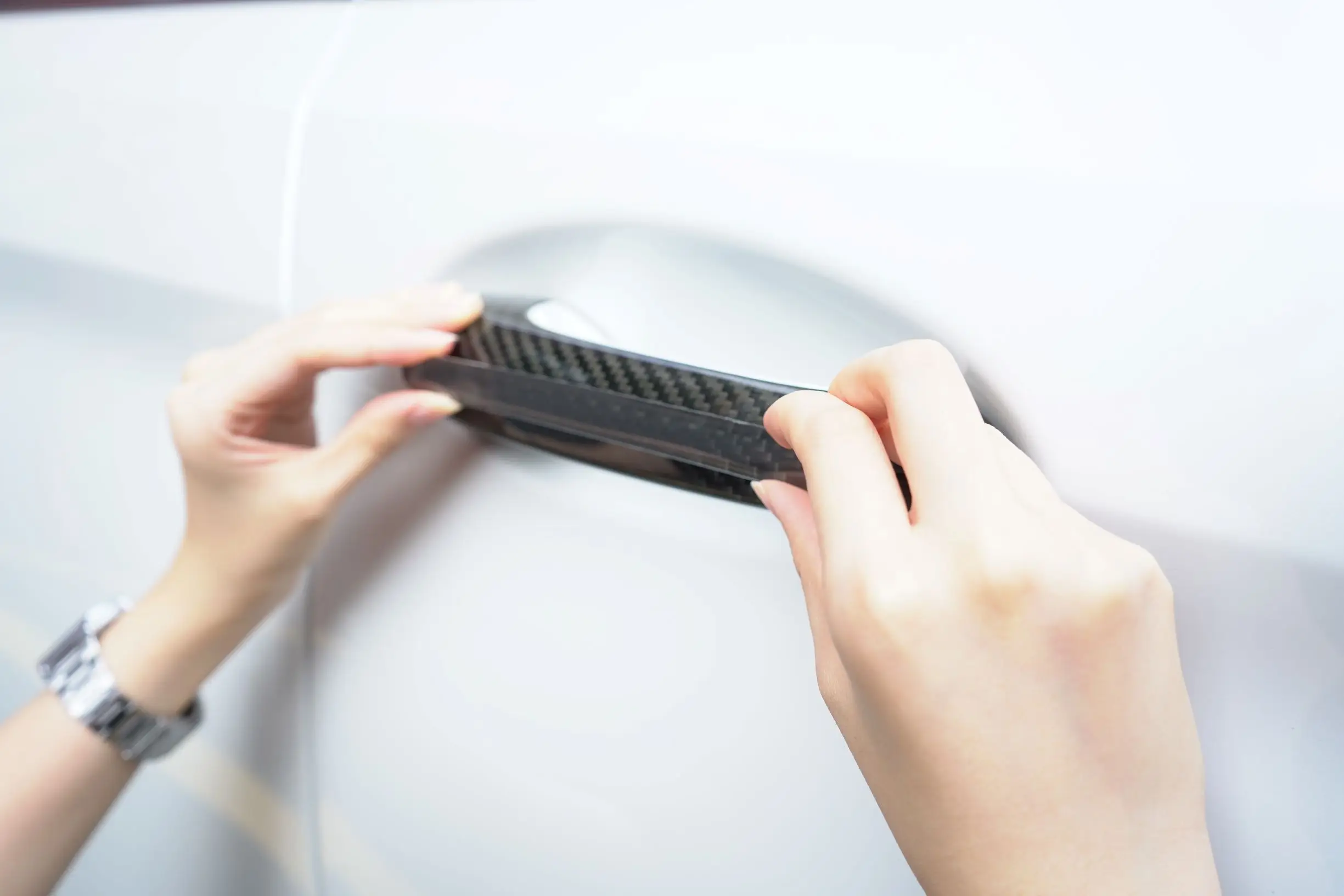 ZY8Pcs Car Door Handle Bowl Sticker Protector Anti Scratch Cover Accessories