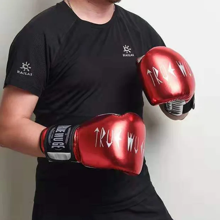 Оптовая продажа Кожаные Боксерские Перчатки CH19043 Для MMA оборудование для спортзала упражнения
