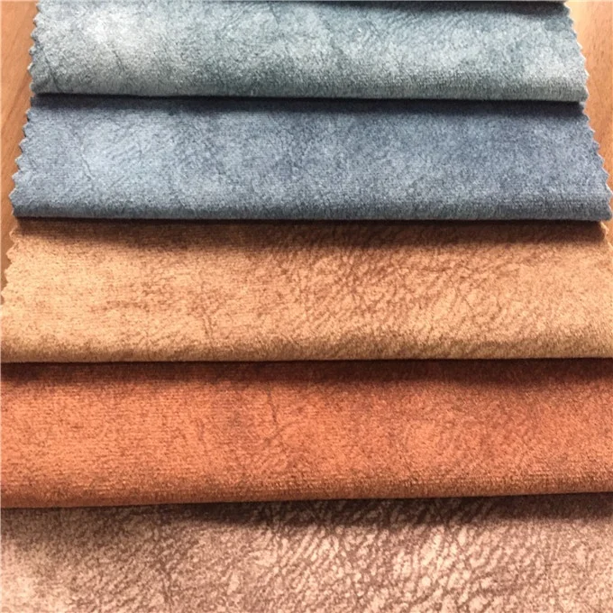 2.5mm  Micro Velboa Fabric Dyed Super Soft Velvet For Garment Home Textile