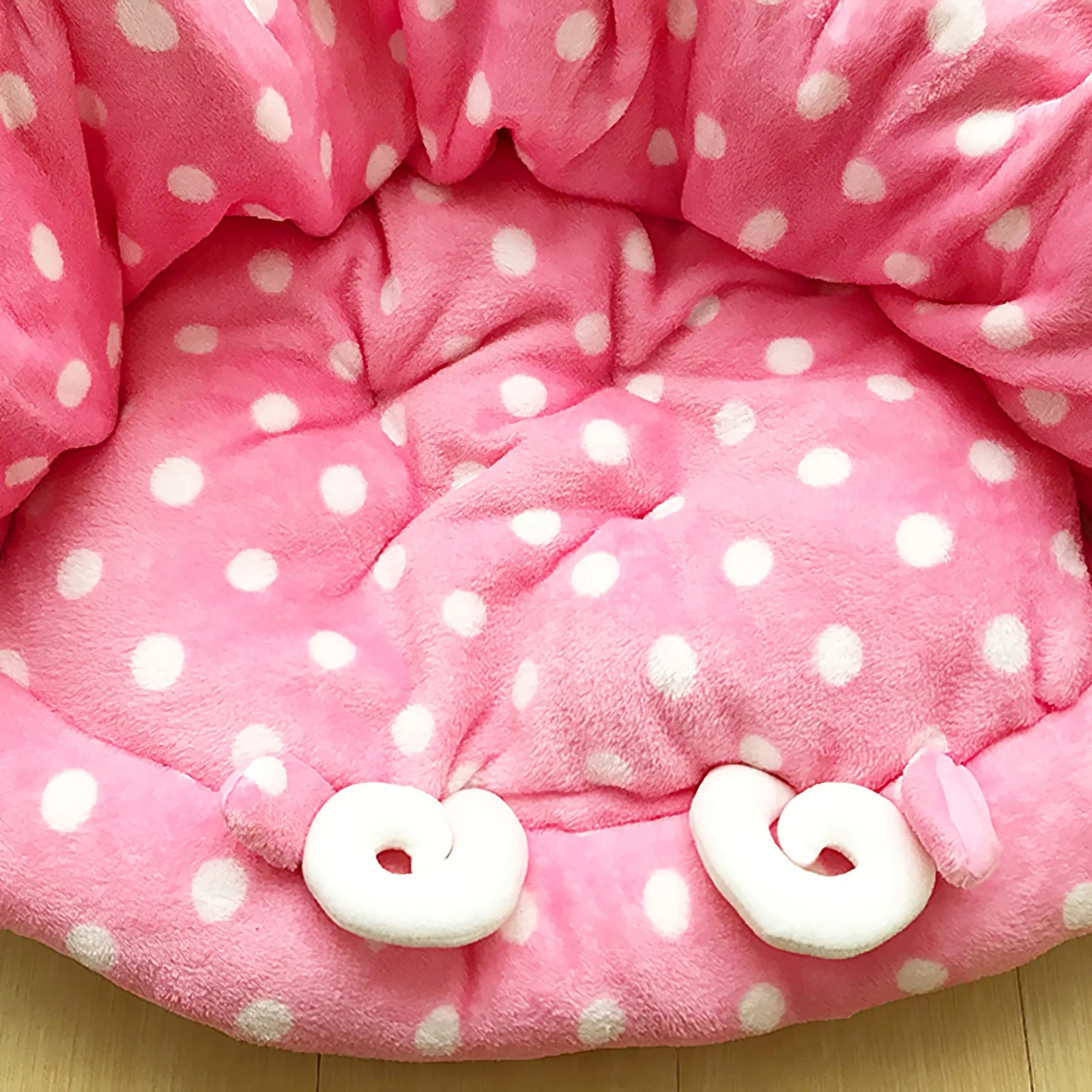 Cat Tunnel Bed with Soft Mat Cat Tunnel Toys with Peephole Fun Ball for Indoor Pet Kittens