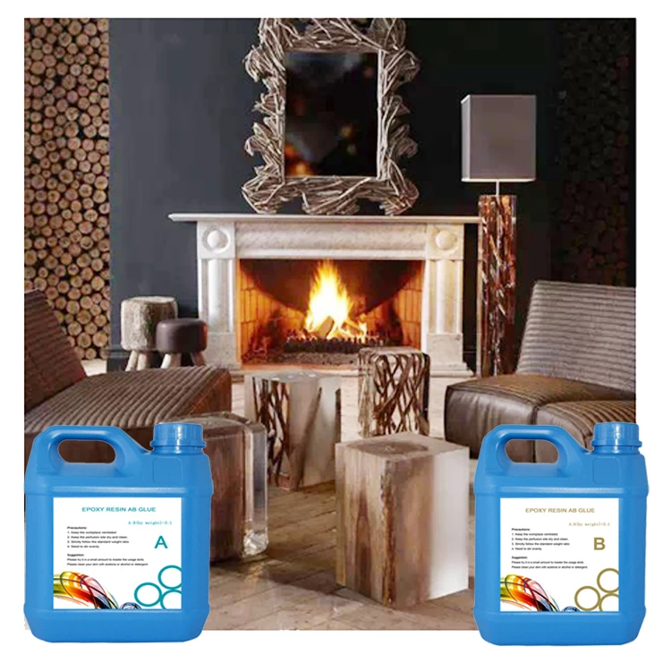 Manufacturers Crystal Clear Casting Epoxy Resin Deep Pour Adhesive Kit