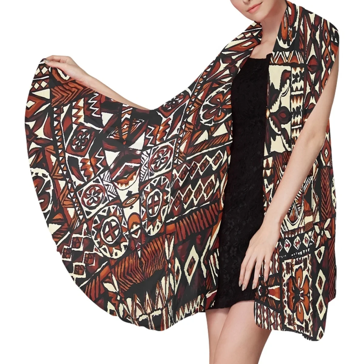 Cheap Assorted Colors Sarongs Wrap Custom Lavalava Hawaii Tattoo Tribal Tatau Sarong Maui Sarong Perfect For Men & Women Pareo