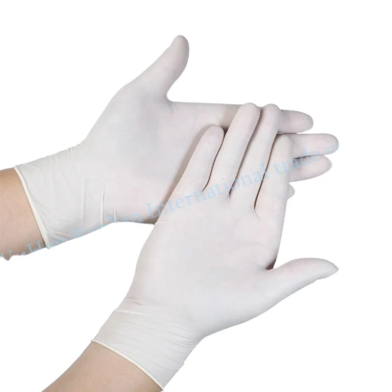 Disposable Blue Nitrile Glove Heavy Duty Work Examination Medical Nitrile Gloves