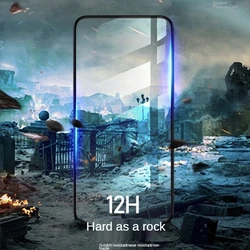 for iPhone 13 Screen Protector 12 Packs Glass 3D Full Frame Premium Tempered 9H Hardness PET Soft Edge Easy Apply for iPhone 12