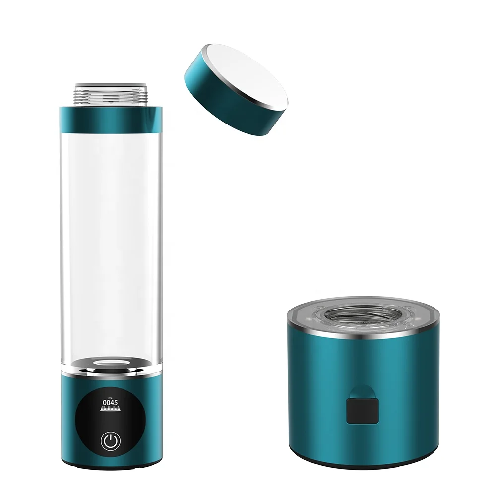 Potable Sport BPA Free Water Treatment System Alkaline Hydrogen Energy Generator Water Bottle 3000-5000ppb