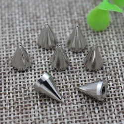 manufacturer brass metal cone shape flat head screw rivet for leather