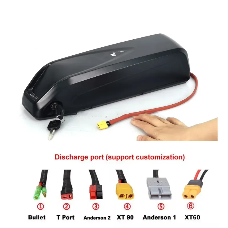 Заводская аккумуляторная батарея 36V 48V 52V 72V 10Ah 12Ah 15Ah 16Ah hamilong для электровелосипеда 13Ah