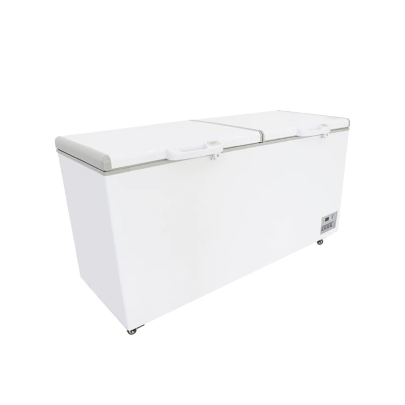 Factory Prices White Deep Chest Type Freezer Refrigeration For Industrial
