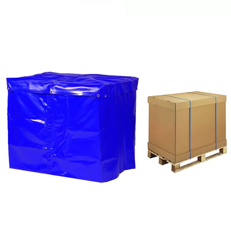 PE Tarpaulin Pallet Cover for Euro pallet US pallet Waterproof Customized sizes