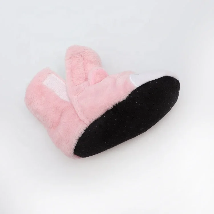 
hot selling Fashion flat woman boots soft fur short boots keep warm winter slippers indoor 