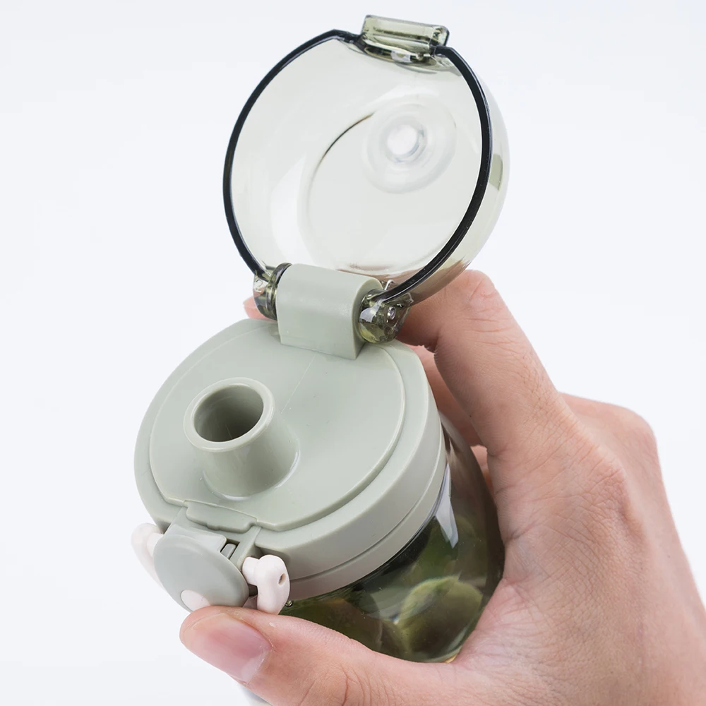 Custom logo cartoon print name and picture 12oz fancy drinks plastic plain blank water bottles bulk for school children kids