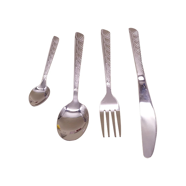 Столовые приборы из нержавеющей стали в западном стиле, античная матовая зеркальная полированная посуда, столовые приборы для кухни, свадьбы