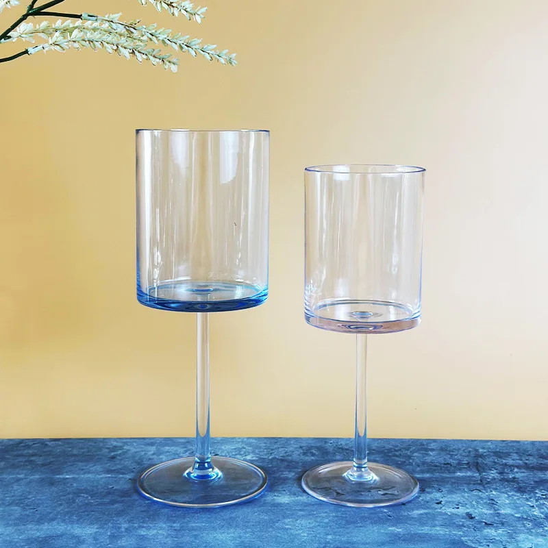 150-400ml Clear Acrylic Glass Drinkware Plastic Champagne Glasses Flutes Elegant Plastic Wine Glasses