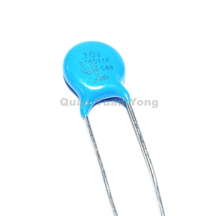 D511K Metal Oxide Varistor VDR 320VAC 415VDC DIP ceramic capacitor 07D511K