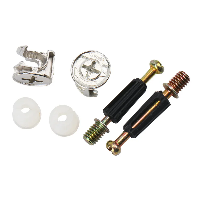 Three in one connecting Furniture hardware screw nut bolt furnitures screw cabinet Connecting Fittings