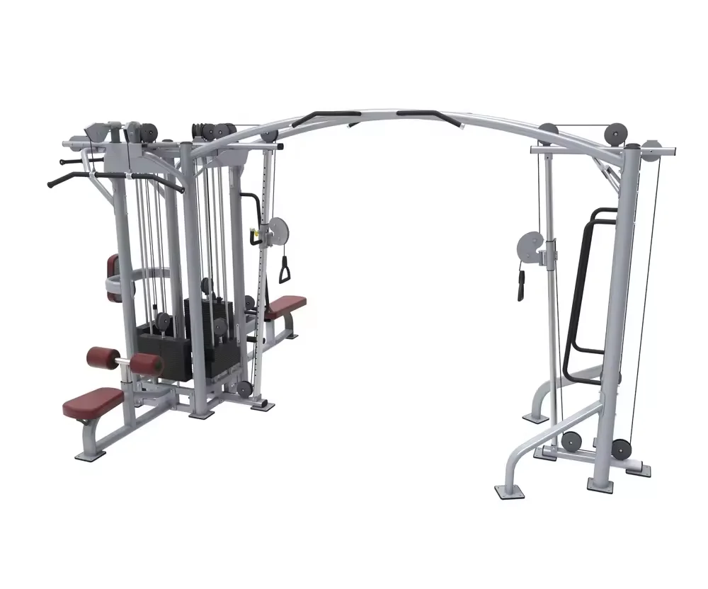Commercia station multi gym equipment Cable Jungle Crossover Strength Machine With Lowest Price