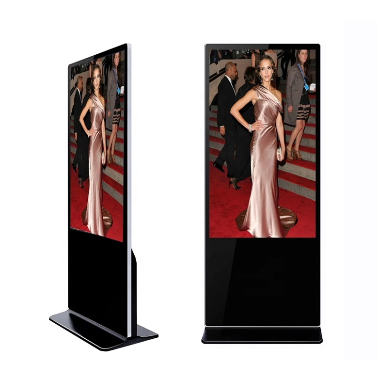 43inch electronic sign board advertising displayer electronic Digital signage TV stand LCD Screen shop advertising Display
