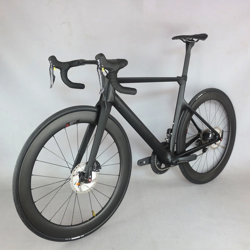  Новая велосипедная Рама из углеродного волокна AERO Disc road frame T800 плоская рама для дорожного