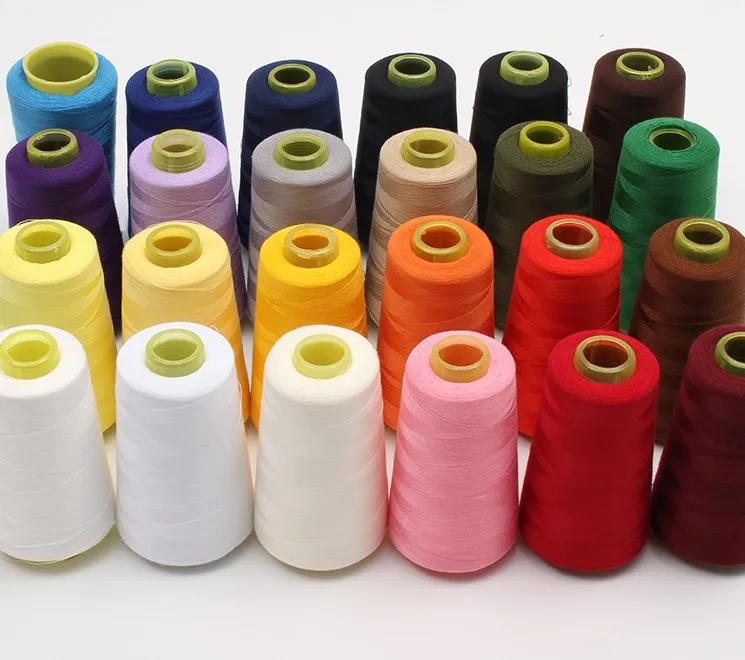 100% polyester sewing thread