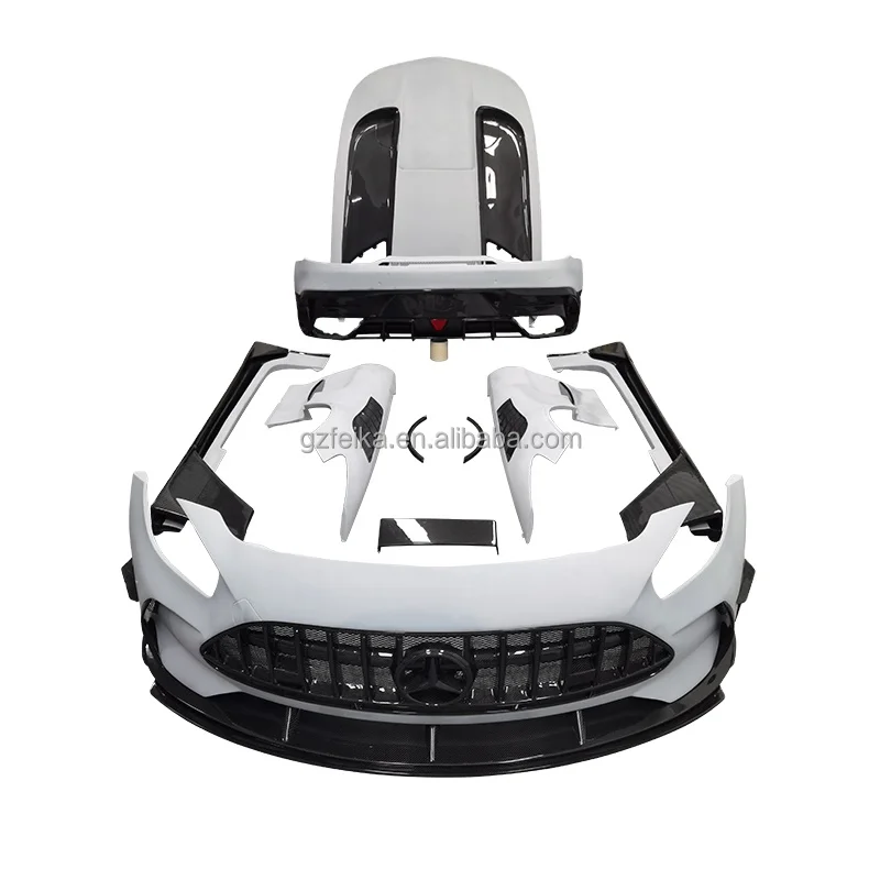 carbon fiber FRP Black series body kit car bumper for Benz AMG GT Coupe body kit car bumper