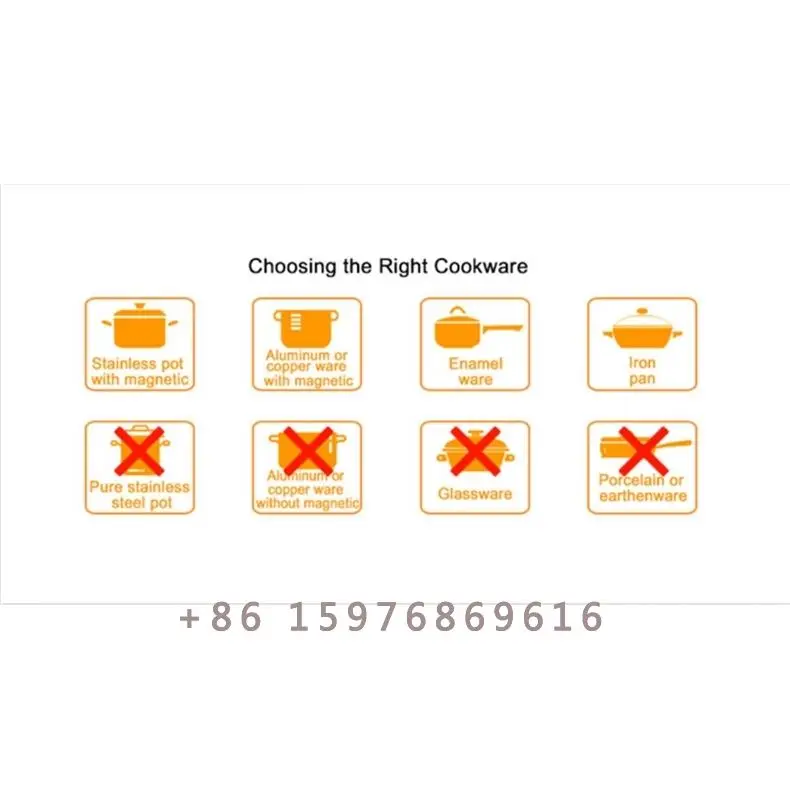 New Round Induction Cooker Electric Cooktop Stove