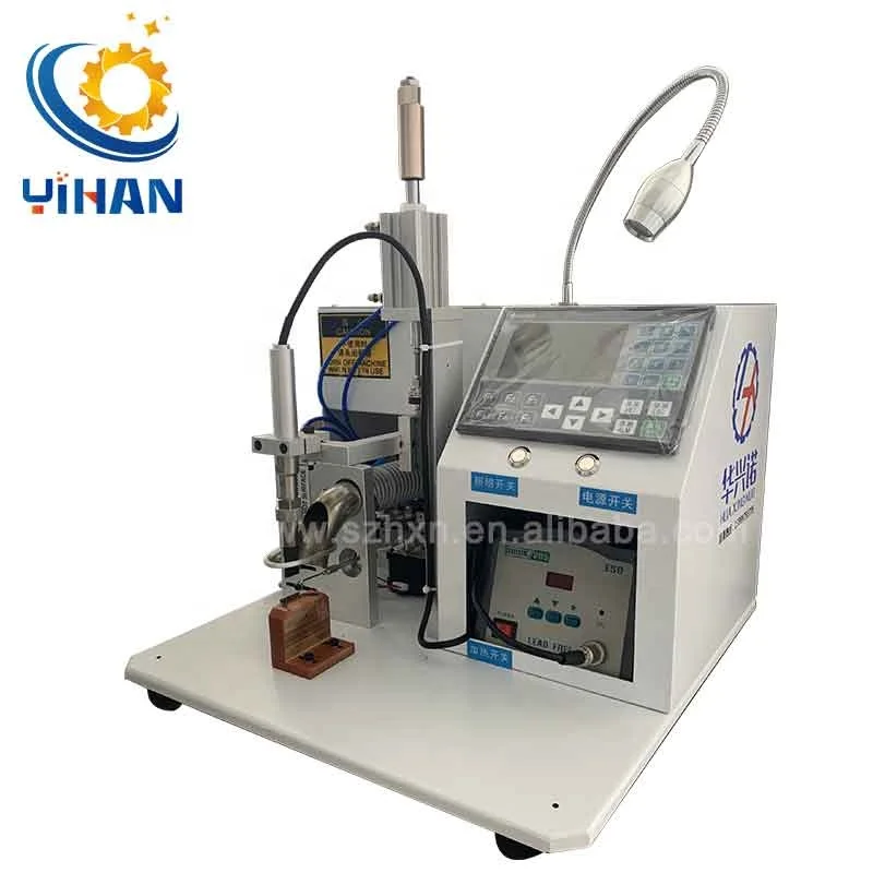 Semi-automatic soldering machine electric type PCB board tin welding USB data cable plug socket head spot welding
