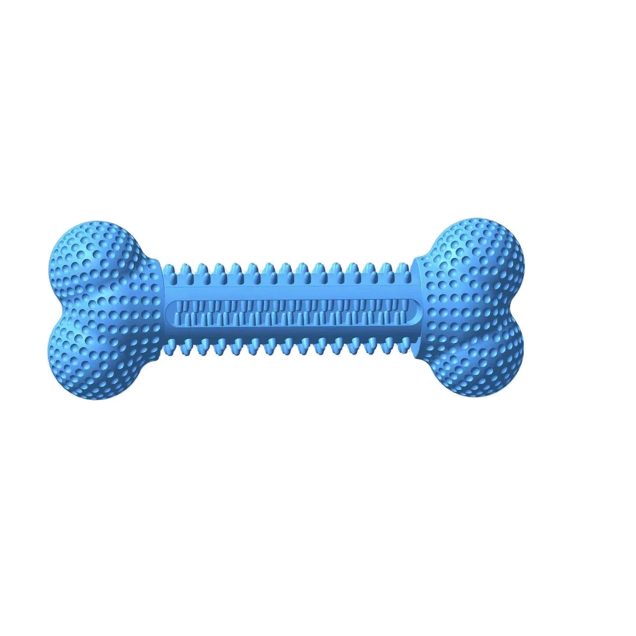 manufacturer custom patent golf bone shape pet chew toy food grade nature rubber tpr durable pet tooth cleaning dog chew toys