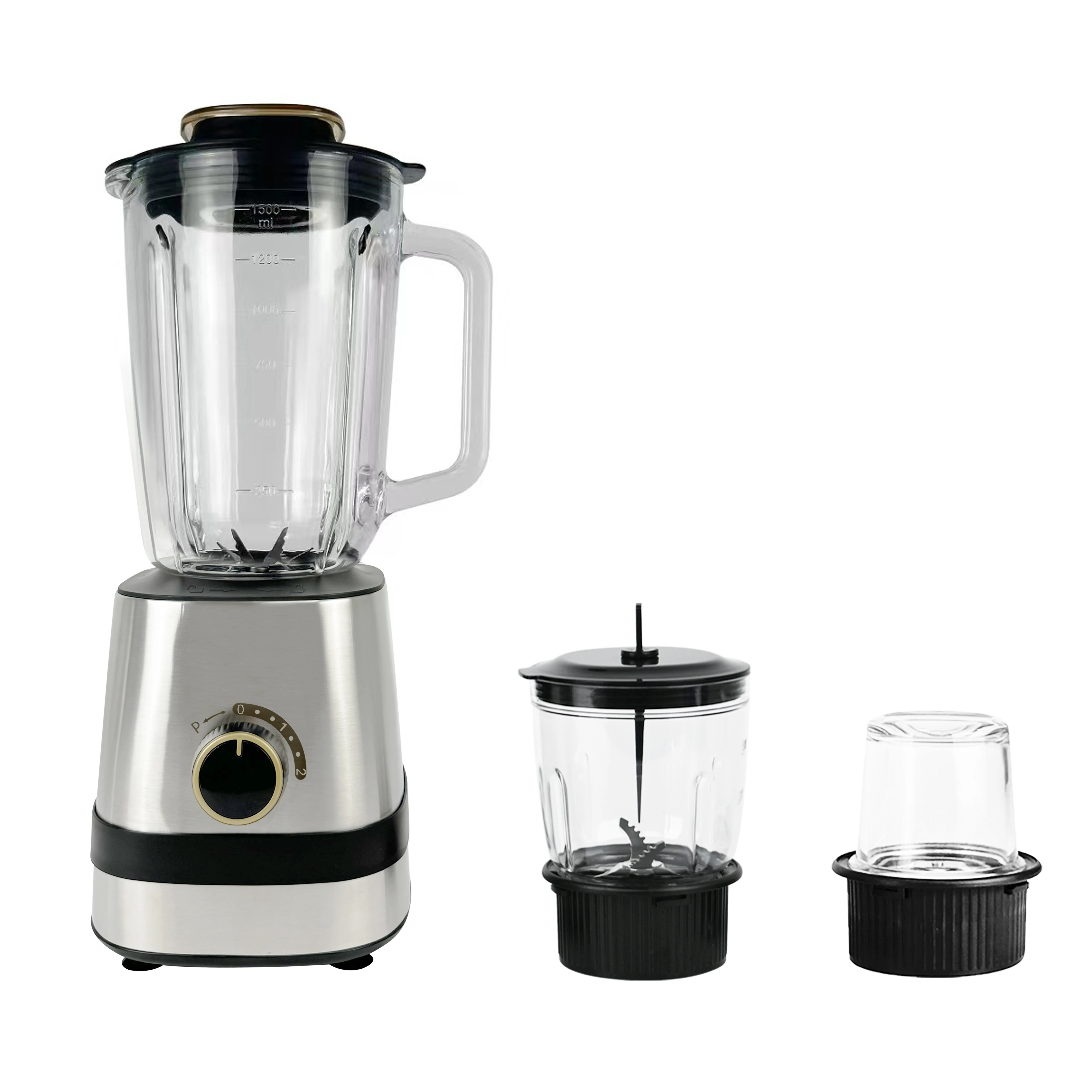 3 in 1 Multi-Purpose Blender Electrical Kitchen Appliances High Speed Commercial Blender