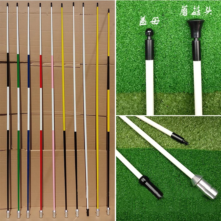 New Tournament Fiberglass Golf Green Flag Marker with Golf Flagstick Pole & Golf Tournament Flag Stick