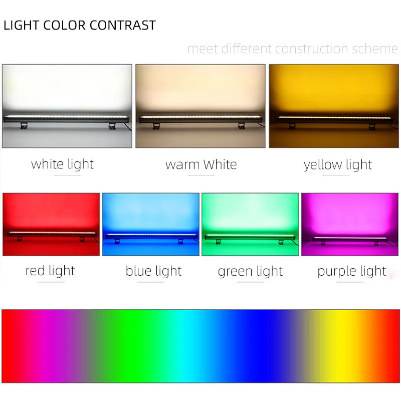 Ip65 Rgb Wall Washer Light Outdoor Wall washer Led Lighting Waterproof 18W 24W 36W Wall Washer Light Led
