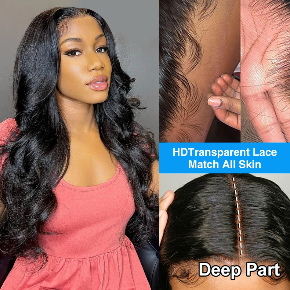 Wholesale Brazilian Virgin Human Hair Lace Front Wigs Full Lace Human Hair Wigs Body Wave Hd Lace Frontal Wigs For Black Women