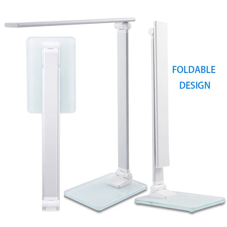 Minimalist cheap rechargeable cordless night eye comfort touch sensor table lamp with electrical outlets