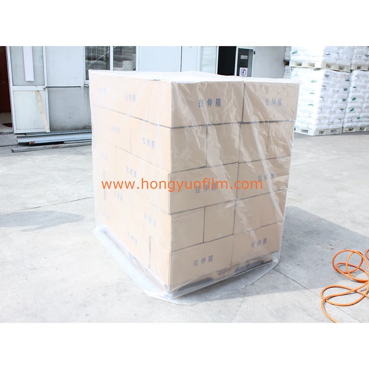 Rolling Type Gusseted Polyethylene(LDPE) Pallet Shrink Wrap Cover Bag