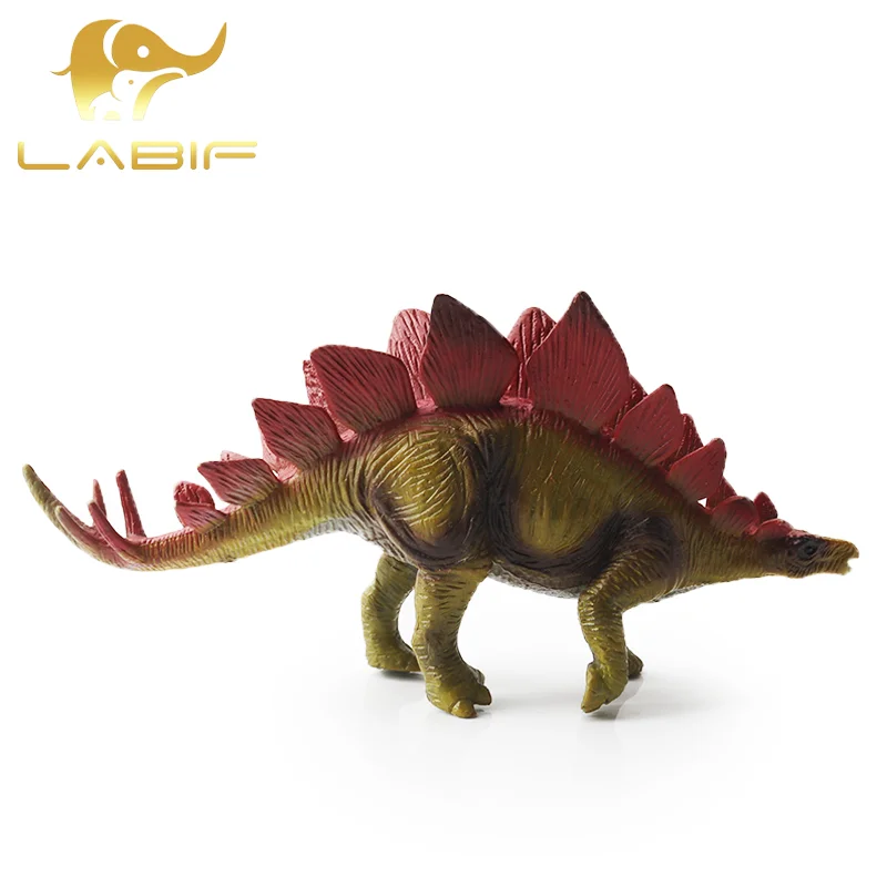 Kiya F613-2 Stegosaurus other mini educational toys children dinosaur model toy for boys