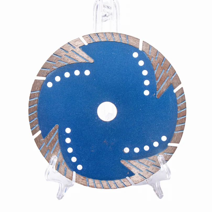 Wholesale 7inch Sintered 180mm Turbo Circular Diamond Saw Blade protective triangle turbo saw blade for granite concrete cutting