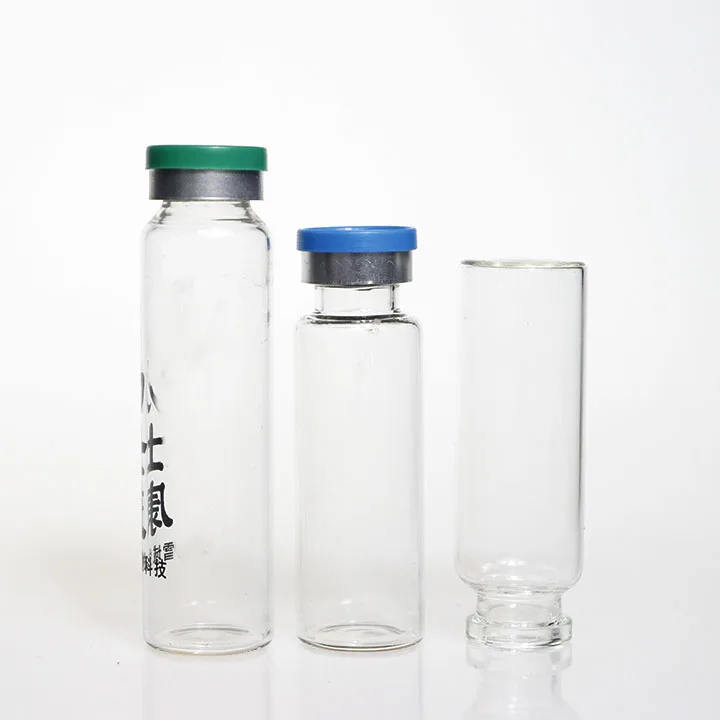 2ml 3ml 5ml 6ml 7ml 8ml 10ml 15ml 20ml Low Borosilicate Glass Tubular Bottle Vaccine Glass Vials with lid For Pharmaceutical