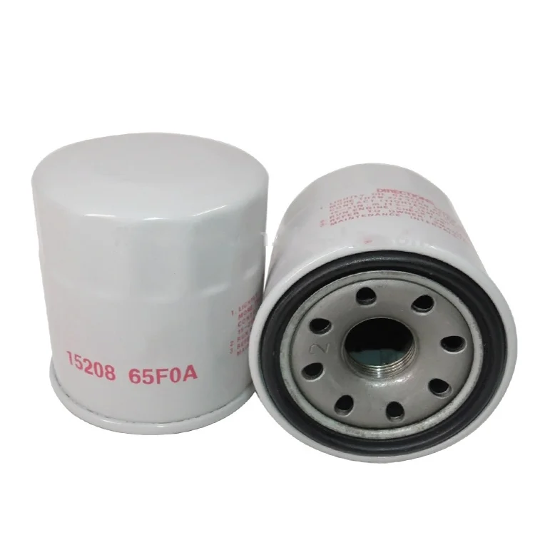 Automotive Oil Filter Manufacturer 15208-65F0A For Nissan Cars