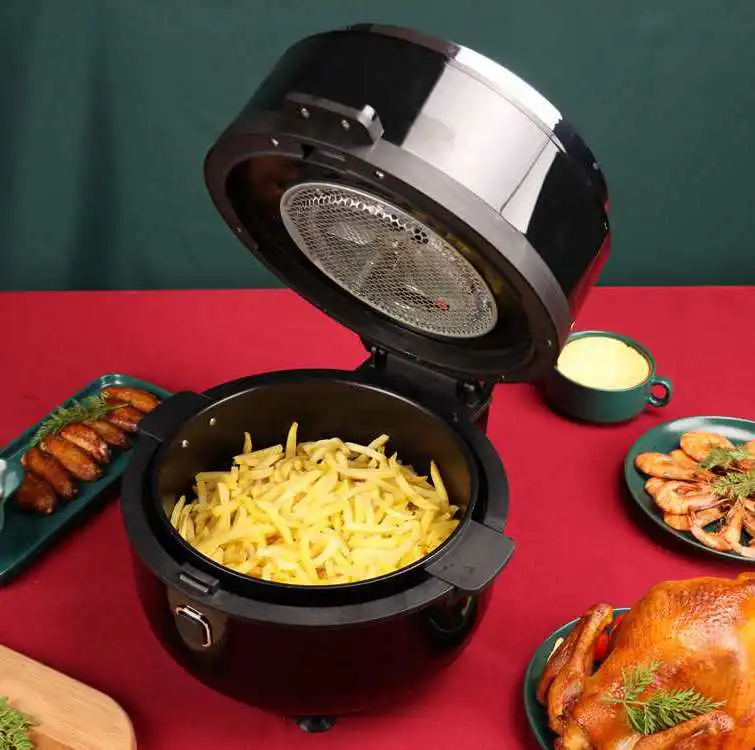 CE/GS/LFGB  Certification Large Capacity No Oil Fryer with Over Heating Protection Air Fryer