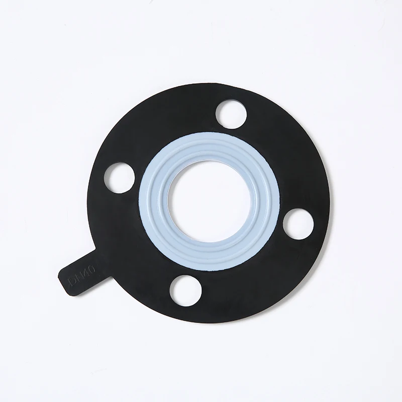 25A teflon ptfe coating full face flange gasket JIS STANDARD JIS 10K PVC/HP-PVC flange gasket