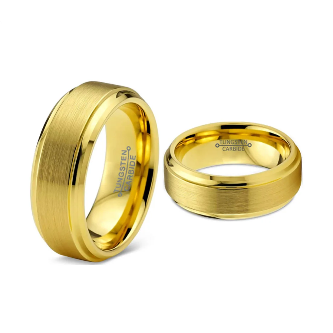 ring Gold Couples Wedding Band Tungsten carbide Hot Sale in Brasil Alliance Wholesale ring