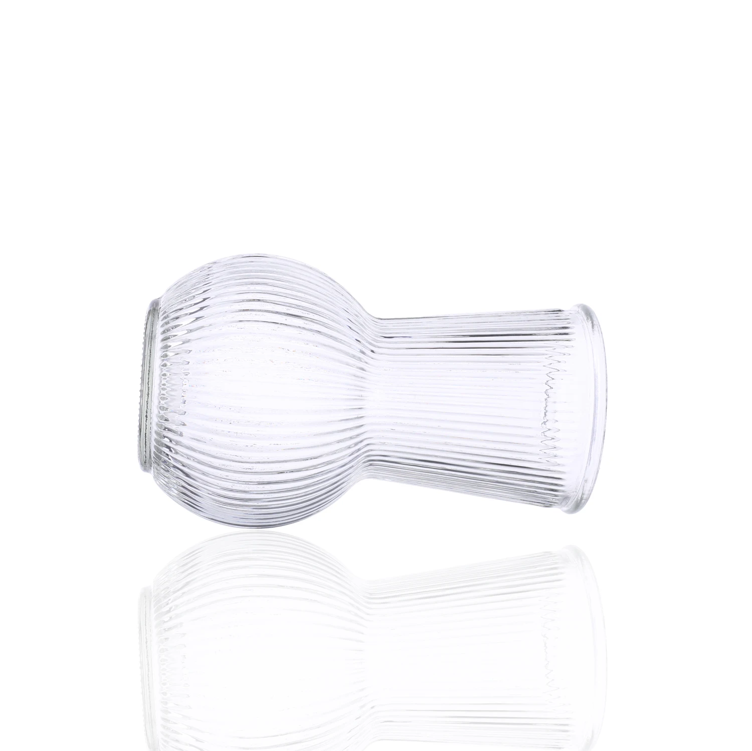 Fashion Style Luxury Home Decorative Transparent Hand Blown Large Glass Vase for Living Room Dining Table Decoration