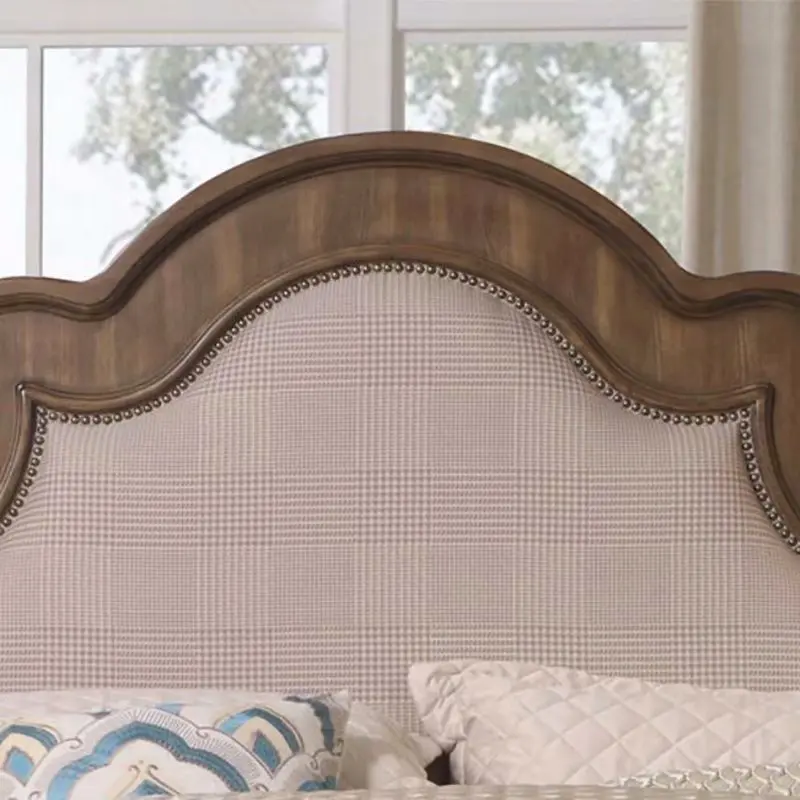 Factory wholesale customization Wooden royal deluxe double bed